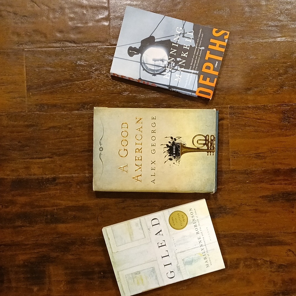 Gilead | Depths | A Good American | 3 Fiction Book Bundle